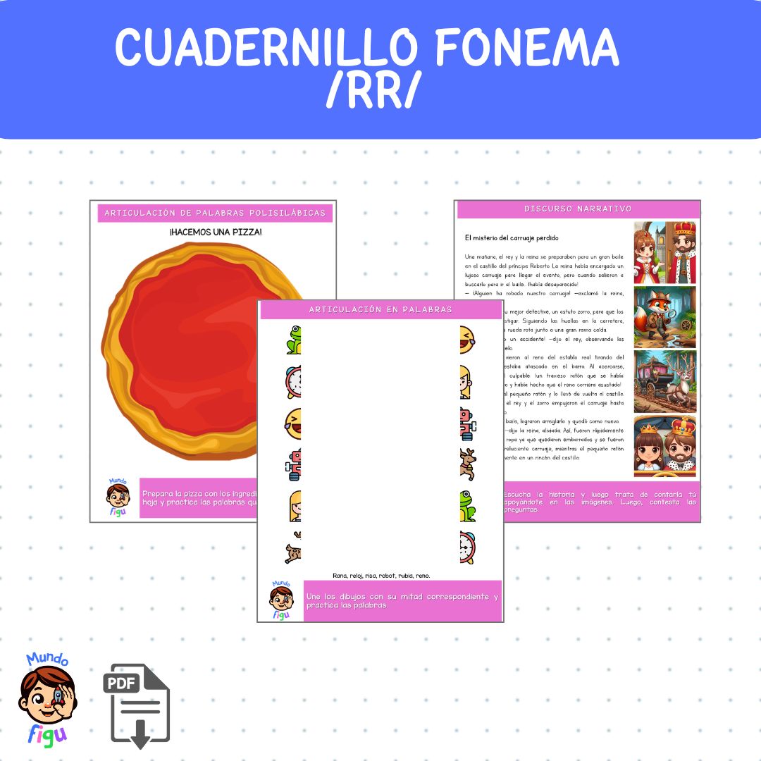 Cuadernillo fonema /rr/