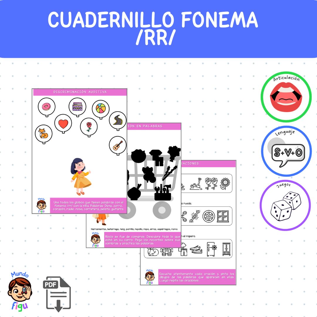 Cuadernillo fonema /rr/