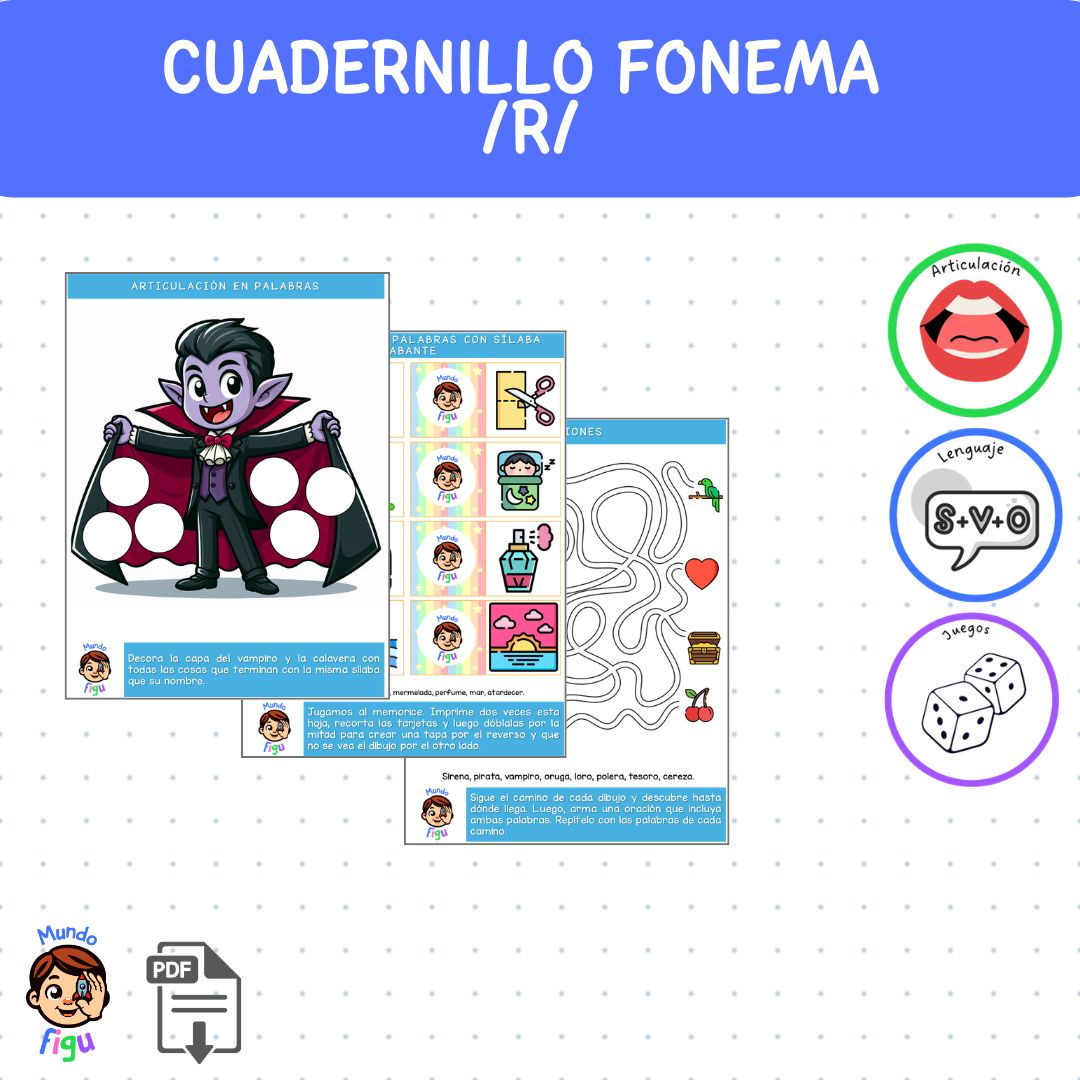 Cuadernillo fonema /r/