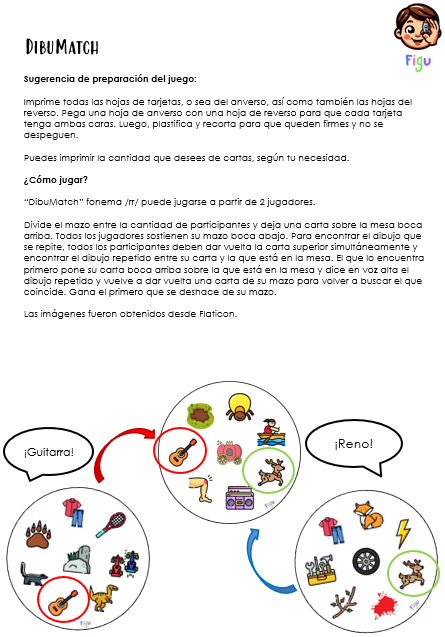 DibuMatch fonema -rr-