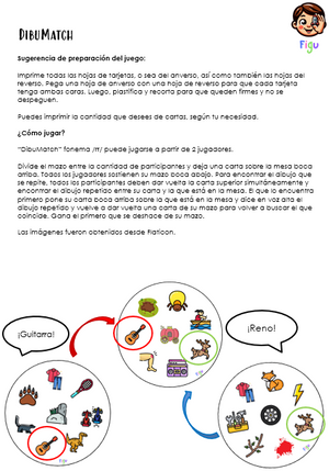 DibuMatch fonema -rr-