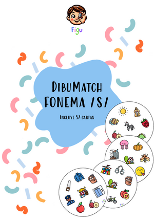 DibuMatch fonema -s-